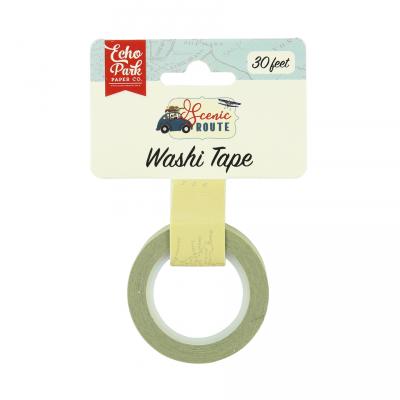 Echo Park Scenic Route Washi Tape - Map